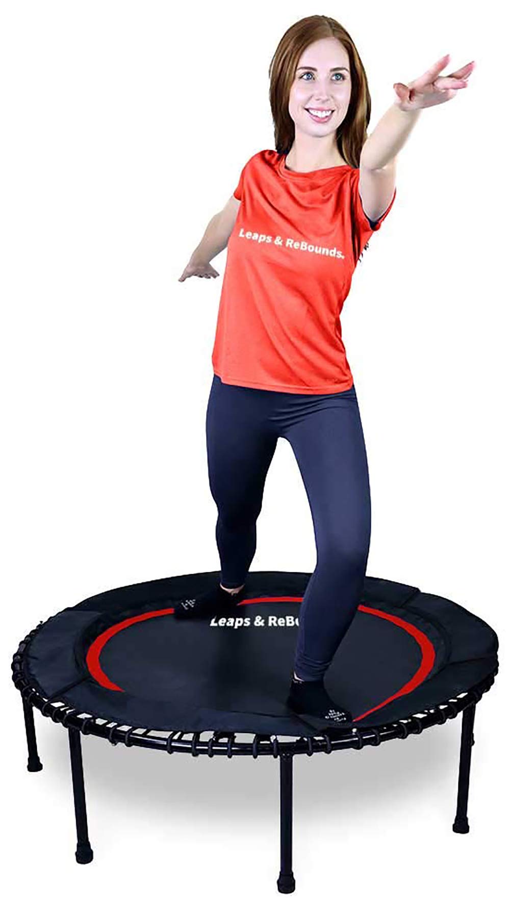 Leaps And Rebounds Rebounder Fitness Trampoline Full Size