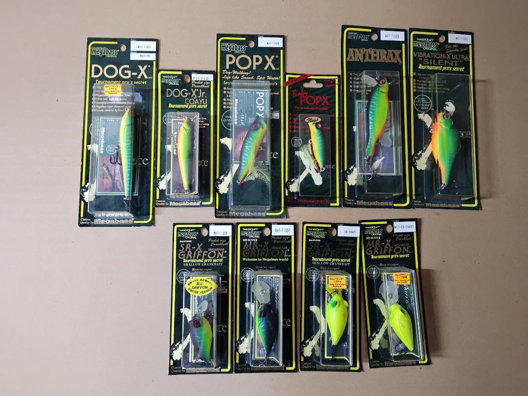 Megabass マットタイガー、どチャート