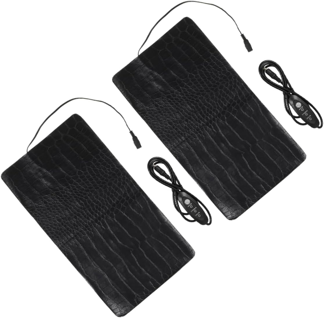 2pcs almohadilla de calor USB ajustable para mascotas terrarios