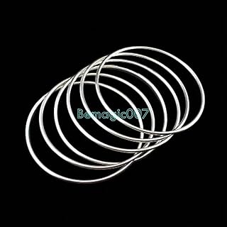 Chinese Linking Rings - Stage - Stage 6 Rings 30 cm (Stainless Steel)