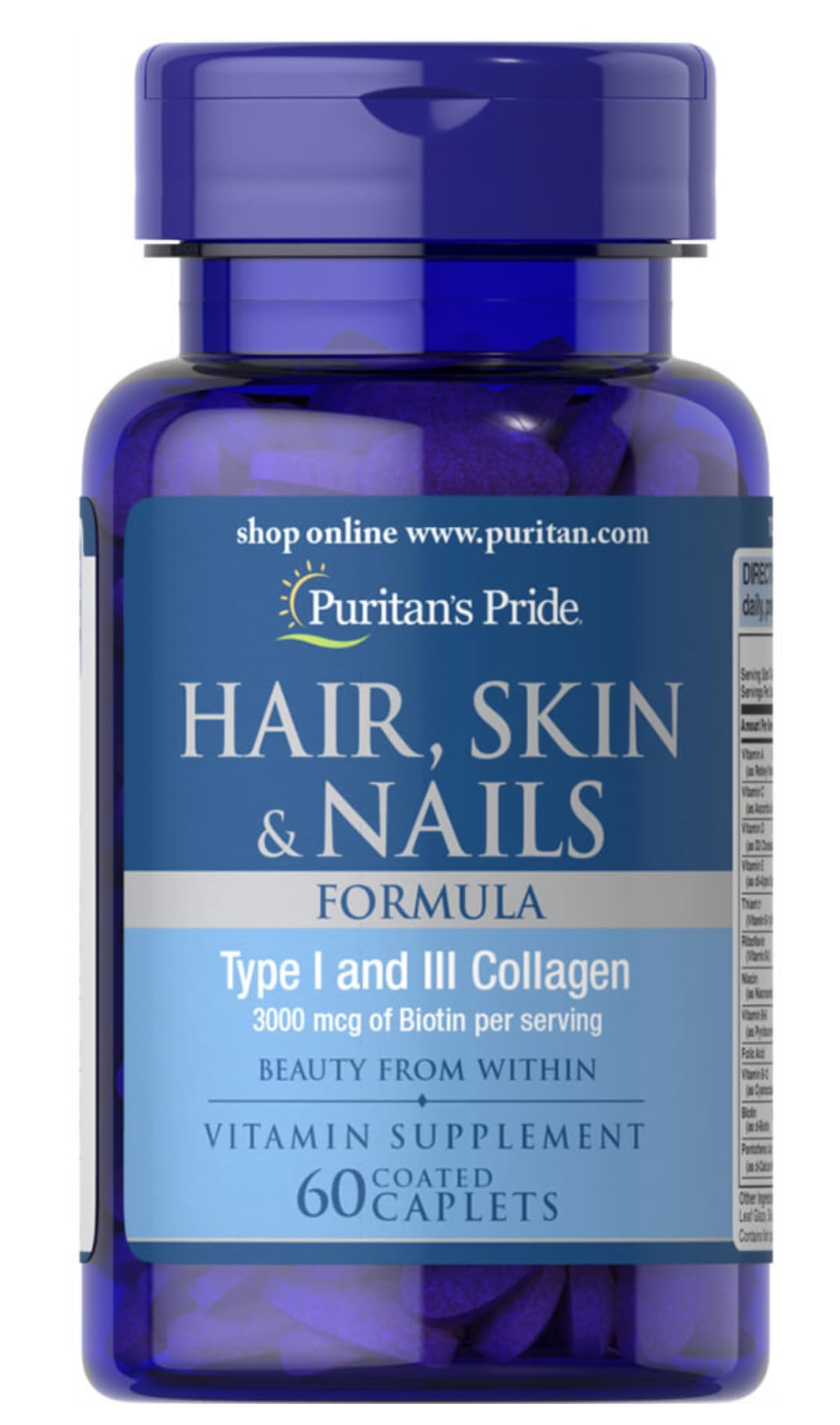 Hair, Skin & Nails Formula 60 Caplets