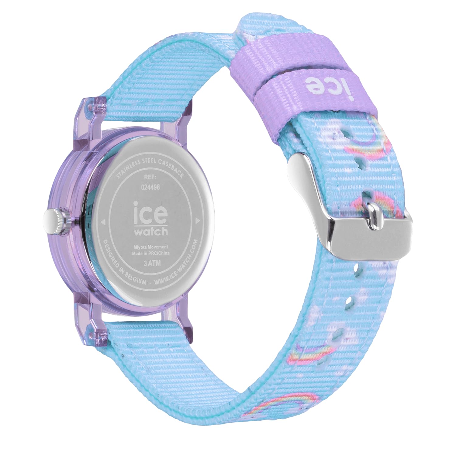 Ice-Watch - ICE learning - Montre pédagogique pour enfant avec bracelet en nylon (Extra small) - Apprendre l'heure