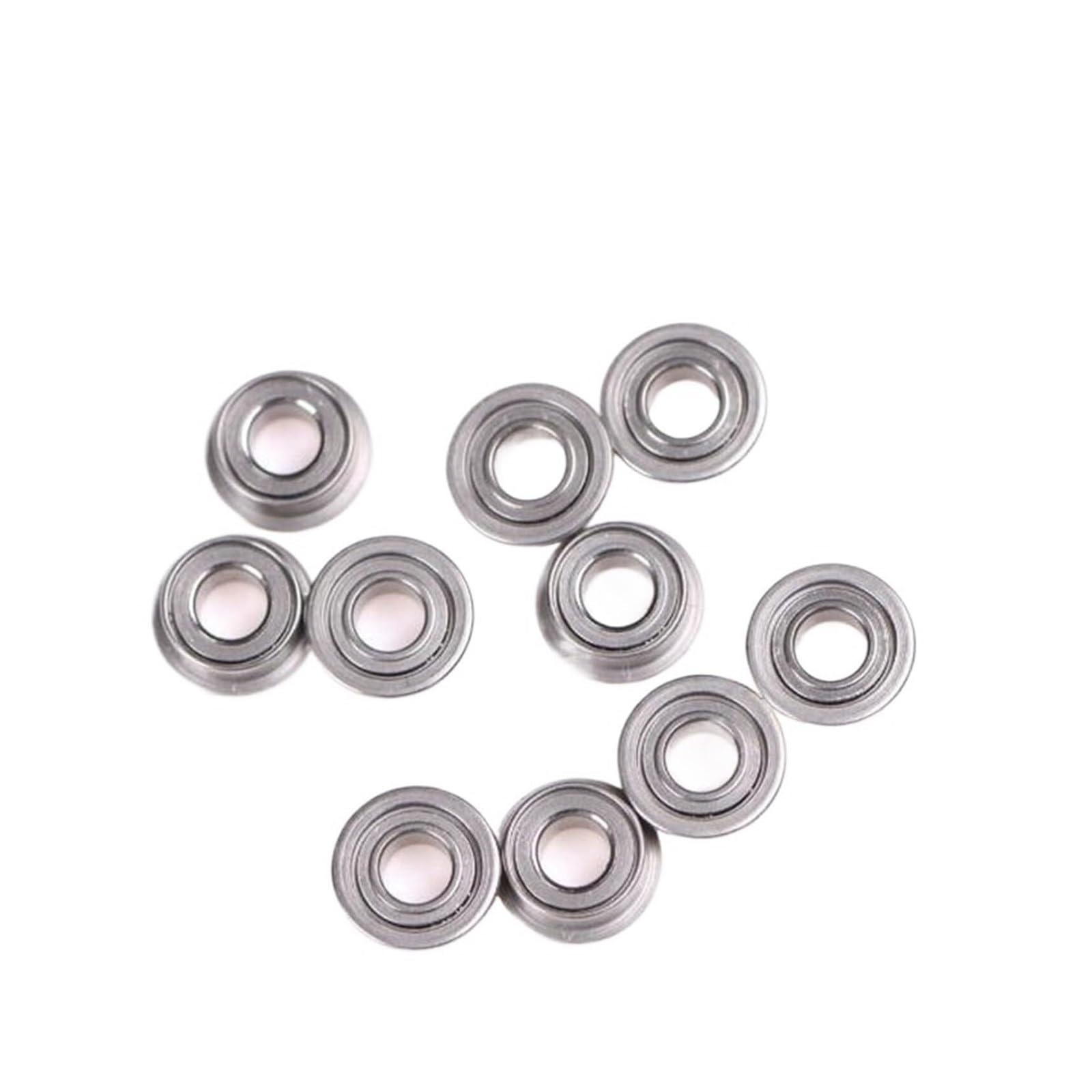 Otenc Smf52zz Bearings, Bearing Abec-1 2 * 5 Mm Miniature Stainless Steel Ball Bearings S Lf520zz Mf52 Zz(50Pcs)(12Pcs)