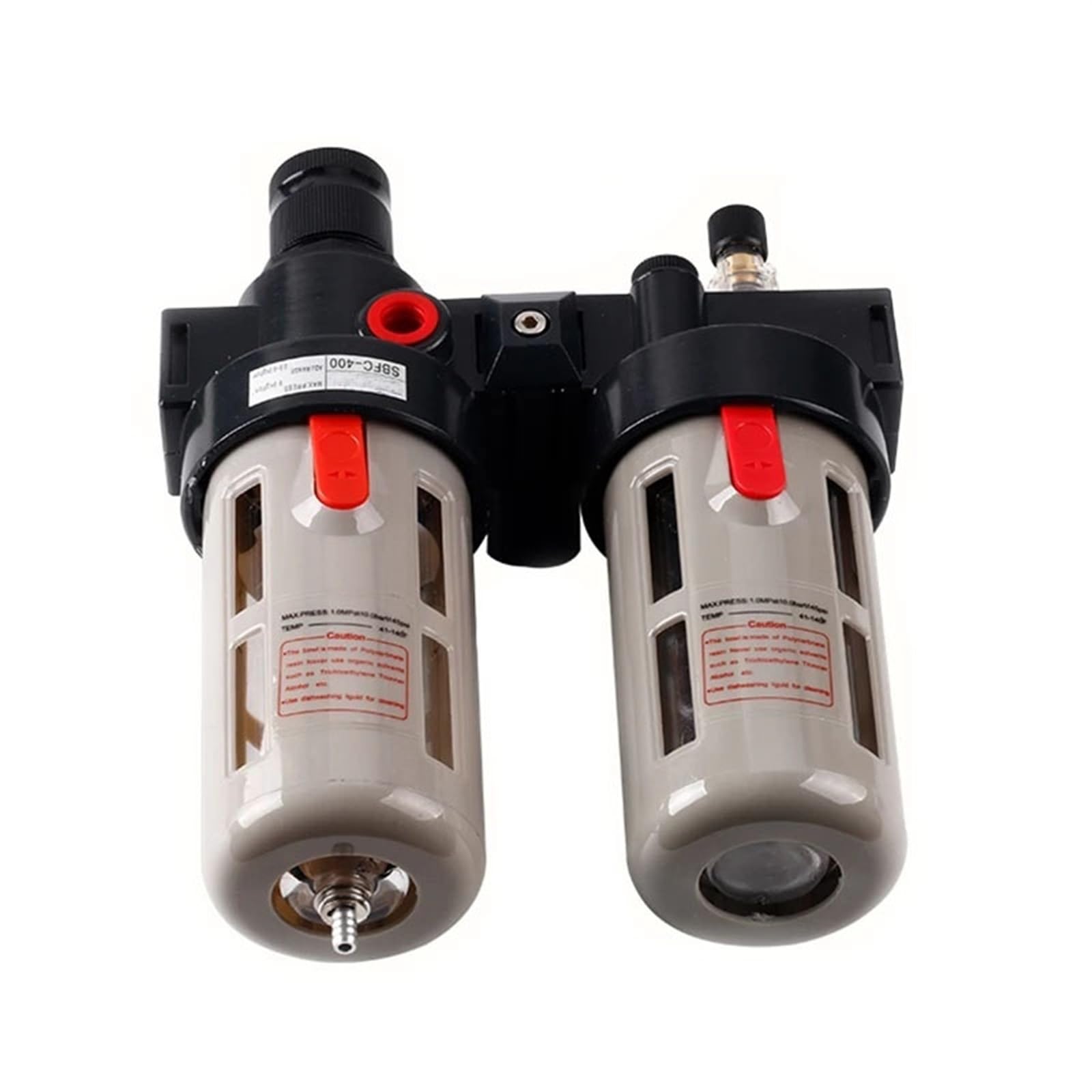 BFC2000 BFC3000 BFC4000 1/4 3/8 1/2 sprężarka powietrza separator wody i oleju filtr regulator przygotowania kombinacja FRL(Bfc Plastic W 10mm,3000)