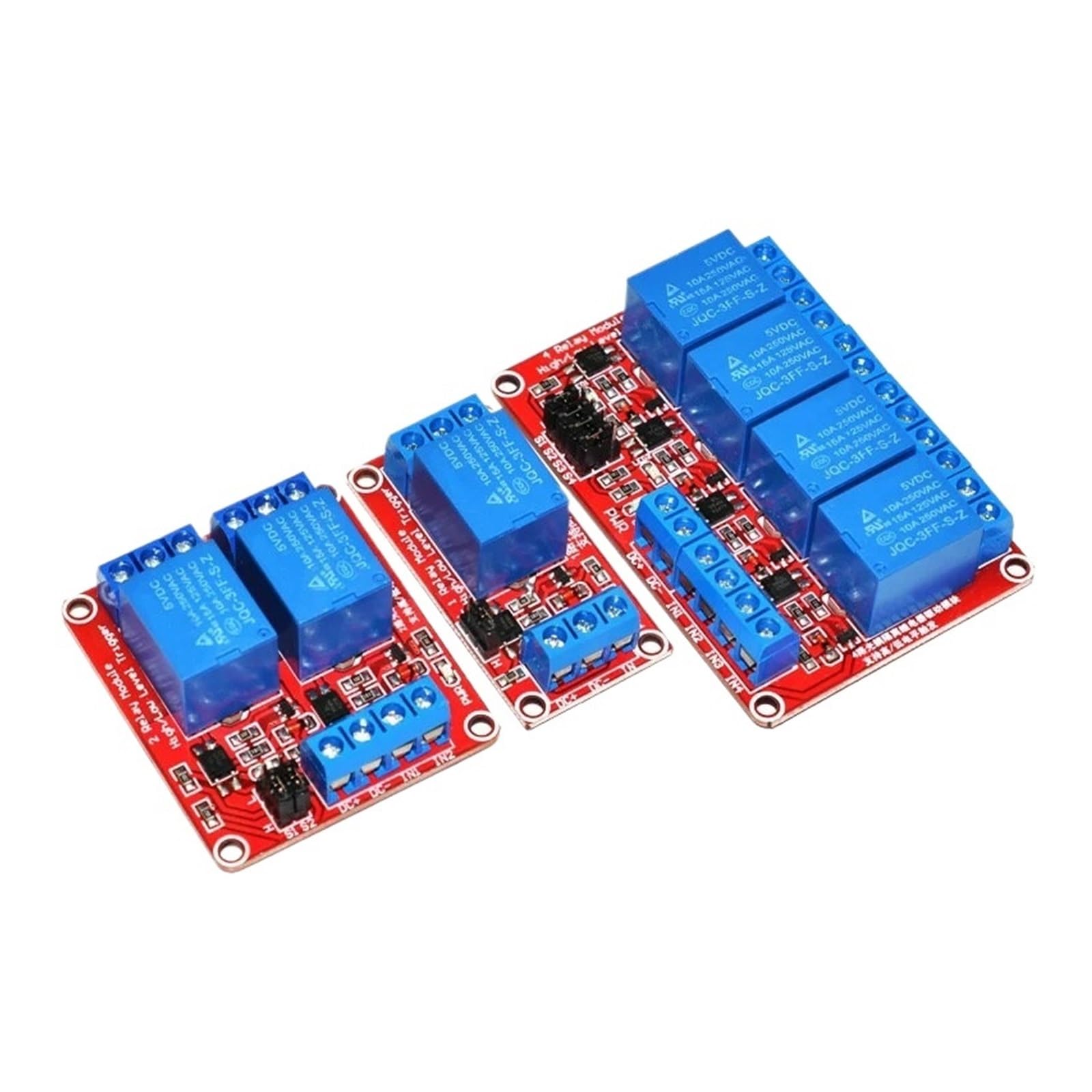 DC 5V 12V 24V 1 2 4 6 8 Canali Modulo Relè Scudo Scheda Con Accoppiatore Ottico/trigger Alto E Basso Livello For Arduino Raspberry Pi(5 Pcs,8 Channel 5V)