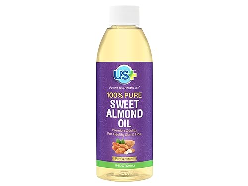 Aceite de almendras dulces 100 puro prensado en frío sin refinar sin hexano calidad prémium para una piel y cabello saludables 10 onzas