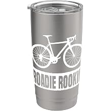 دراجة طريق Roadie Rookie دراجة طريق دراجات طريق راكبو دراجات طريق كوب معزول من الفولاذ المقاوم للصدأ