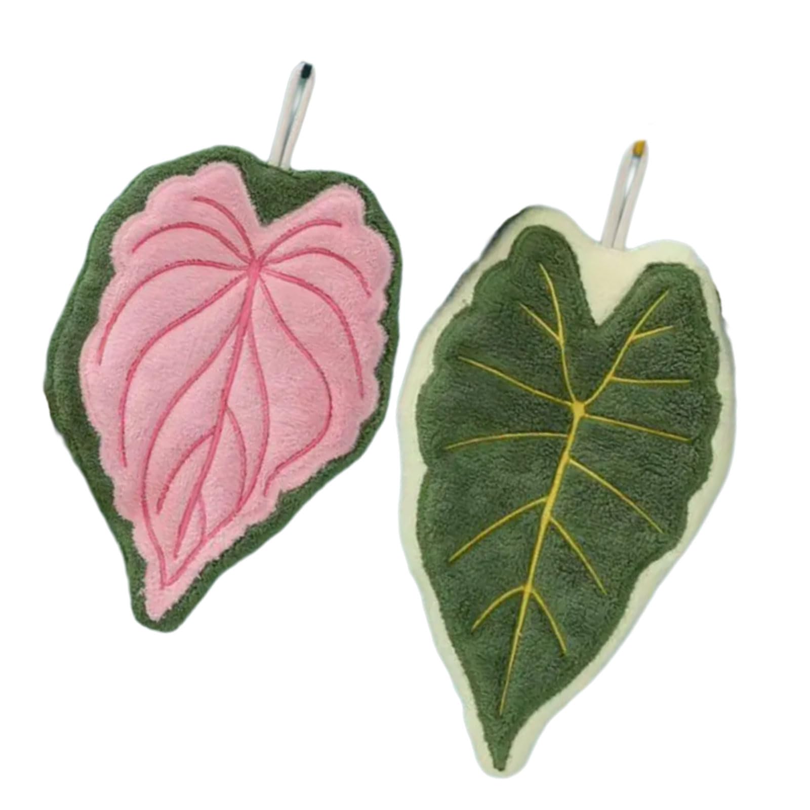 Hsyzygian Caladium Hand Towels for Bathroom and Kitchen Soft Wipe Towel Absorbent Quick Drying Caladium Absorbent