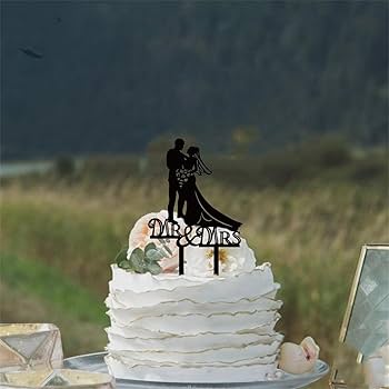 Amazon.co.jp: HQKJGSYX ウェディングケーキトッパー : ホーム