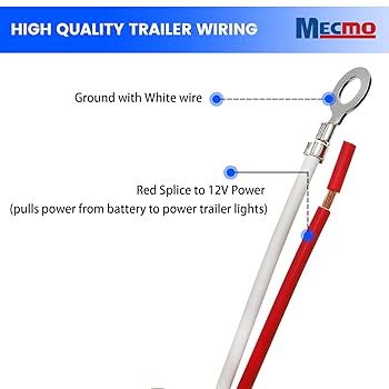 Amazon.co.jp: MECMO 4ピン トレーラー配線ハーネス 2015-2020
