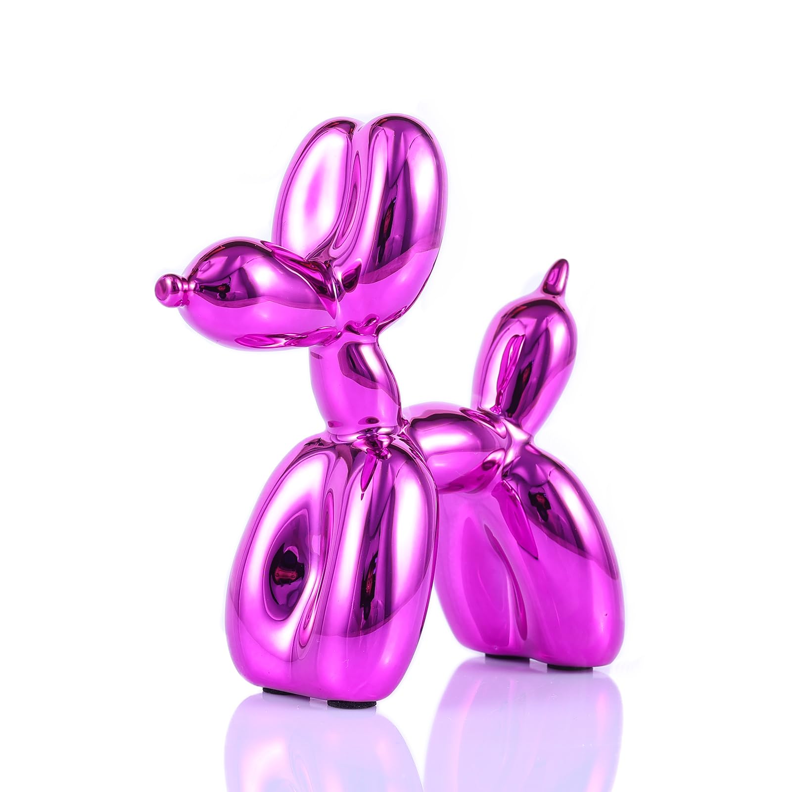 インテリア トイプー 雑貨 置物 プレゼント バルーンアート ピンク Amazon.com: XIAOMAGG Red Balloon Dog Decor,Balloon Animal Decor