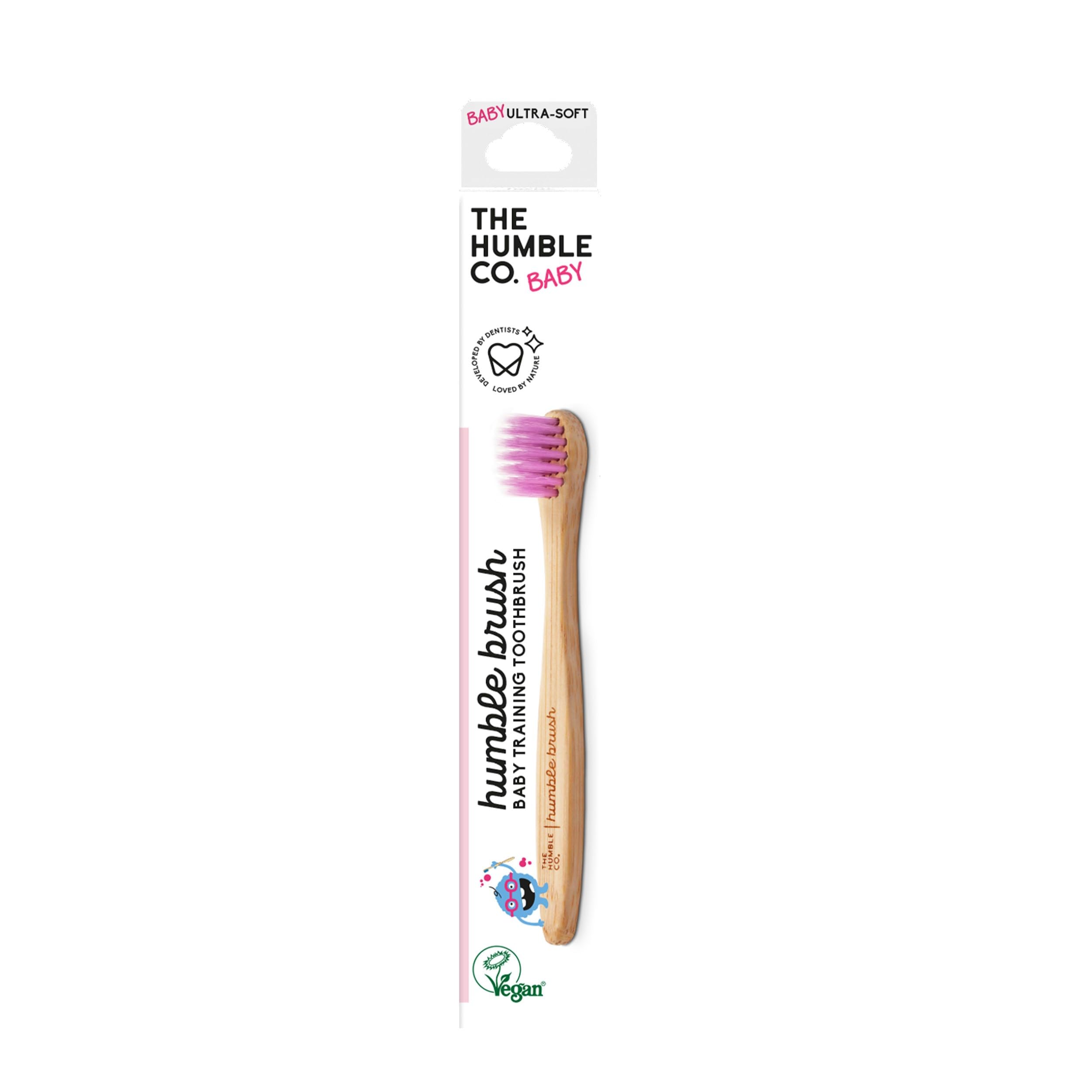 The Humble Co. Brush Baby Ultra Soft Lila Bebek Diş Fırçası