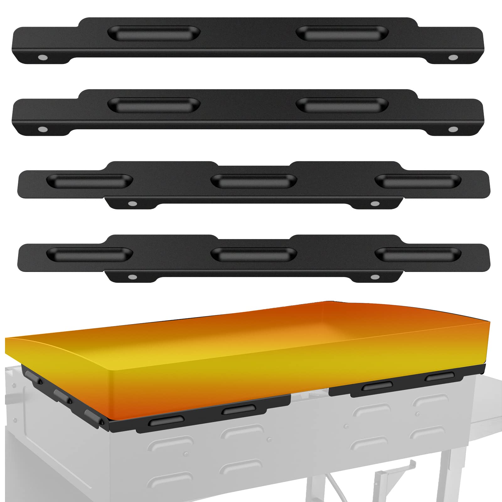 Upgraded Magnetic Wind Guards for Blackstone Griddle 36 Inch,Stainless Steel Wind Guards Blackstone Griddle Accessories for Grill,Protect Flame,Hold Heat