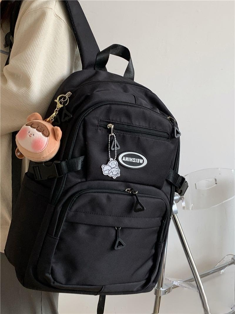 Matt & Nat Vegan Handbags, Caro Backpack, Black (Black) - Designer Purses & Bags, For Men & Women, Cruelty-Free, Animal-Free