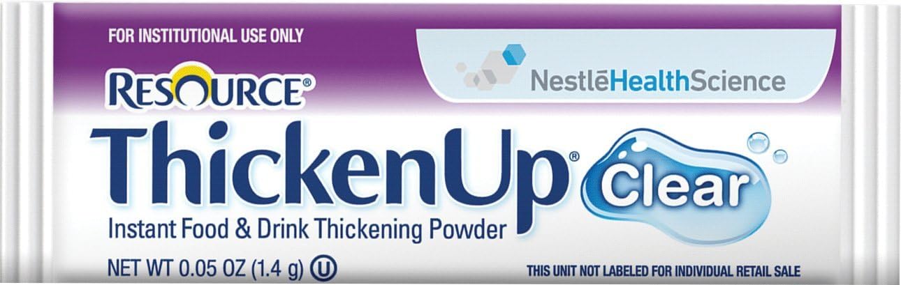 Inc Cr4390015193 Resource Thickenup Clear Instant Food Thickener, Unflavored, 1.4G Stick Packs,Nestle Healthcare Nutrition Inc - Case 288