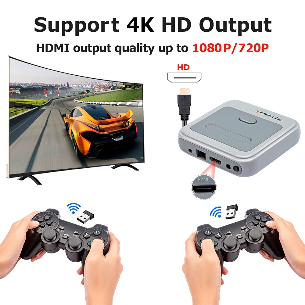 KinHankのスーパーコンソールX-Max Amazon.com: Kinhank Super Console X Retro Video Game Console