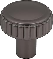 Vista 1 de Top Knobs Pomo Holden de 1 1/4 pulgadas, color gris ceniza