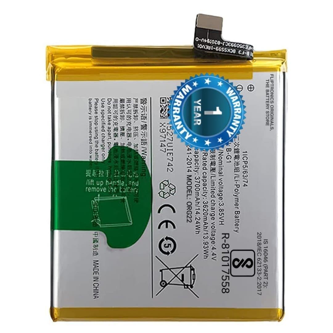 Original B-G1 Battery for (Vivo V15 Pro 1818/PD1832F_EXo) 3700mAh