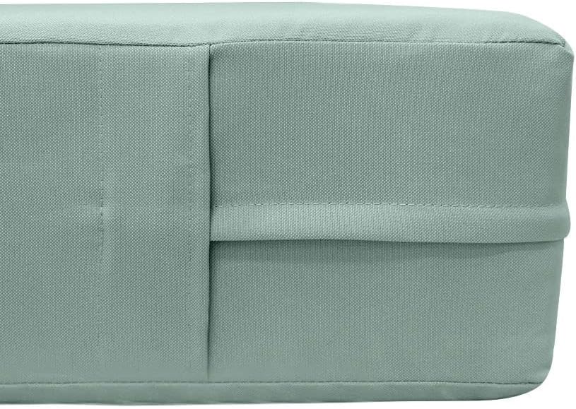 Prolinemax Style 5 Crib Knife Edge Outdoor Daybed Mattress Bolster Insert and Cover Complete Set AD002