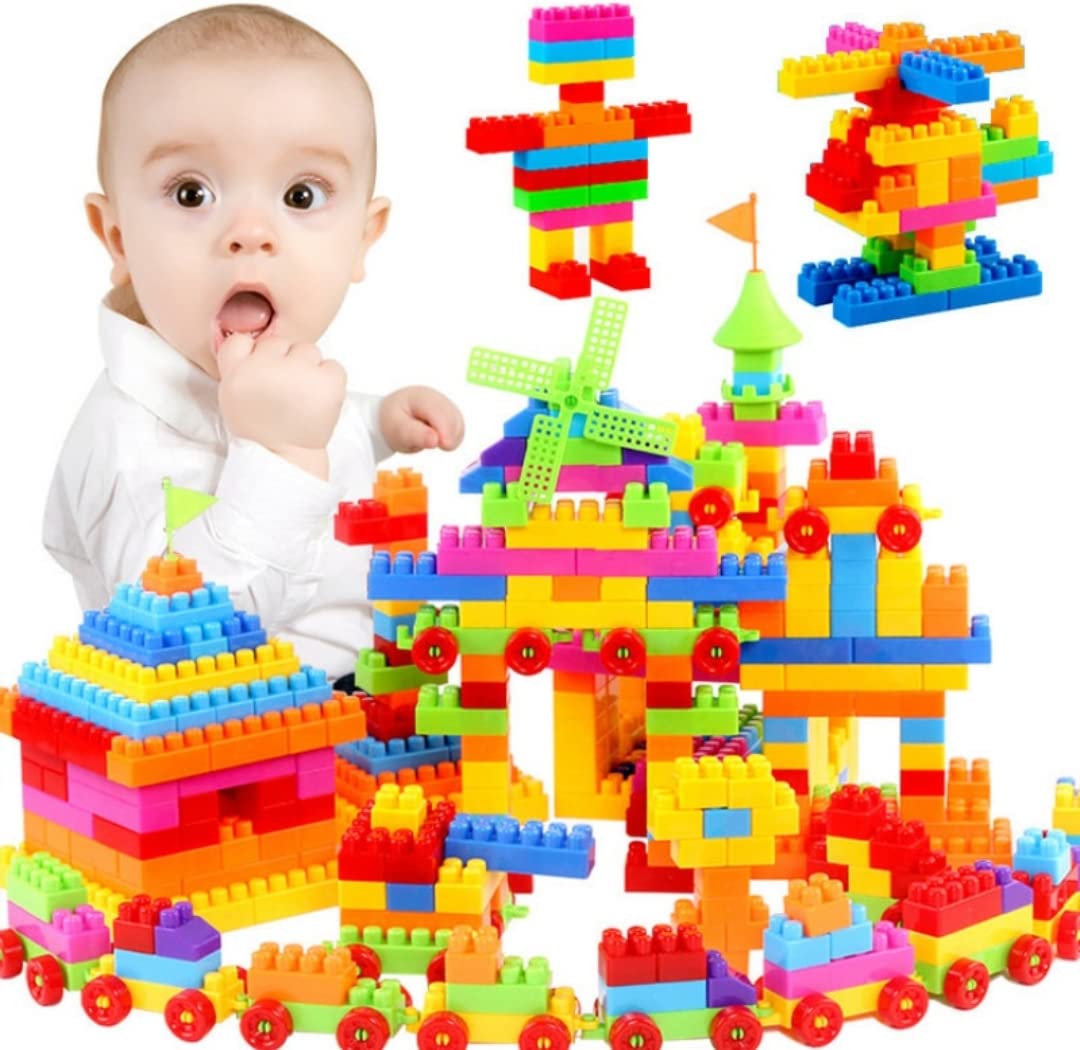 MBK 100pcs Multi-Color Building Blocks for Kids 2-5 Years - Spark Creativity and Fun - Educational Toy (B0DGQP7GR5) Amazon Price History, Amazon Price Tracker