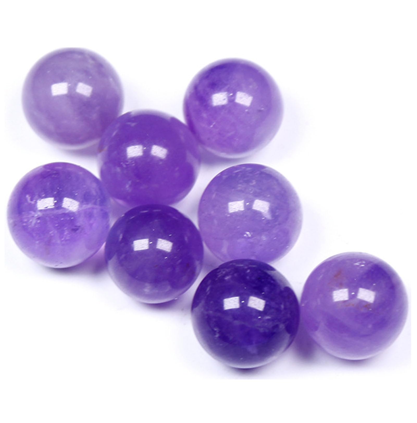 Zooeeyll Extra Large Amethyst Agate Crystal Sphere Decorative Gemstone Ball