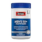 Swisse Daily Multivitamin for Men 50 and Over | 39 Vitamins, Antioxidants and Minerals + Adaptogens | Energy & Immune Support | Mens 50+ Multivitamins Supplement | 60 Tablets