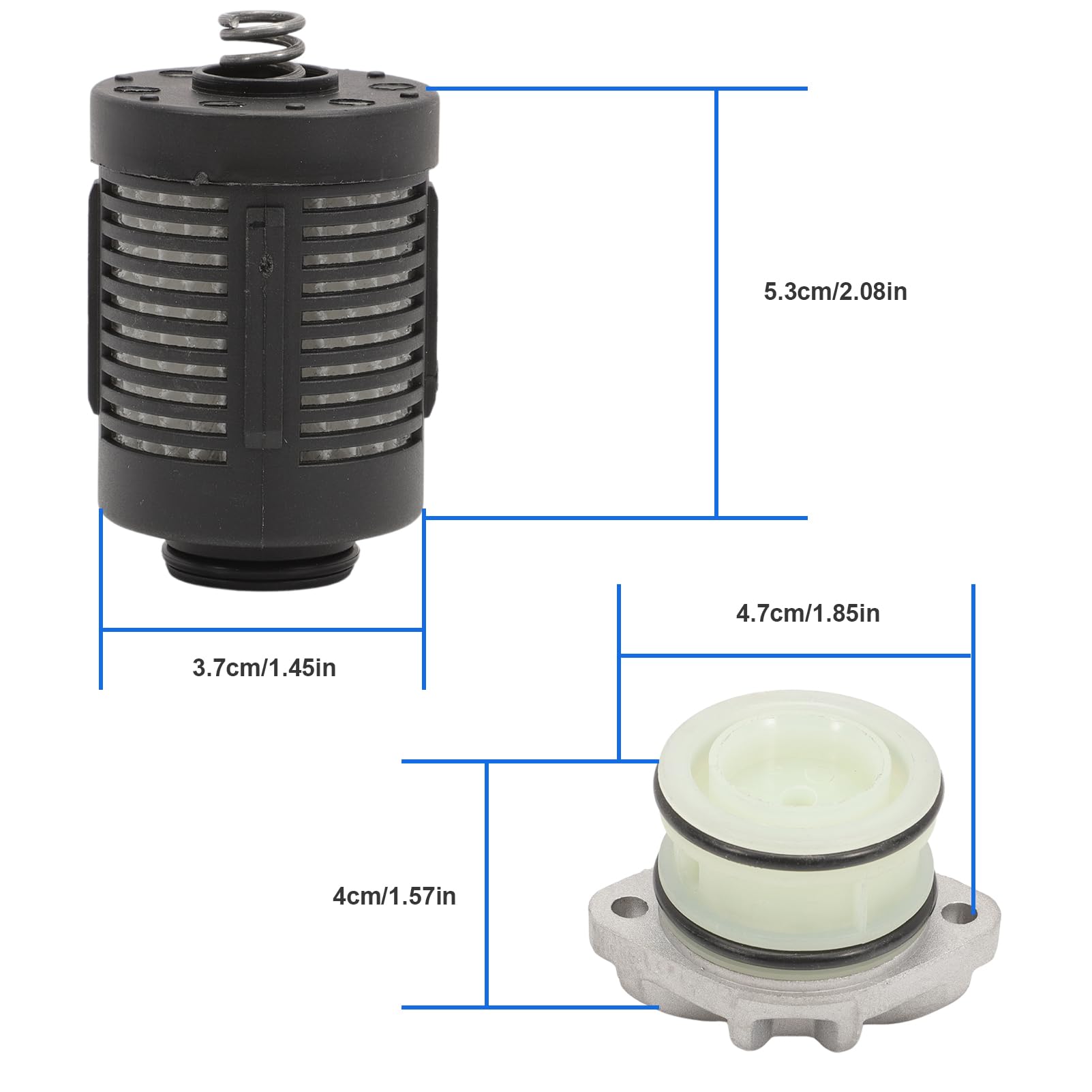 111358 Filtro olio auto con viti compatibile con A1 A3 Q3 TT Tiguan Octavia Superb Yeti Alhambra Altea, filtro olio per frizione multidisco Haldex