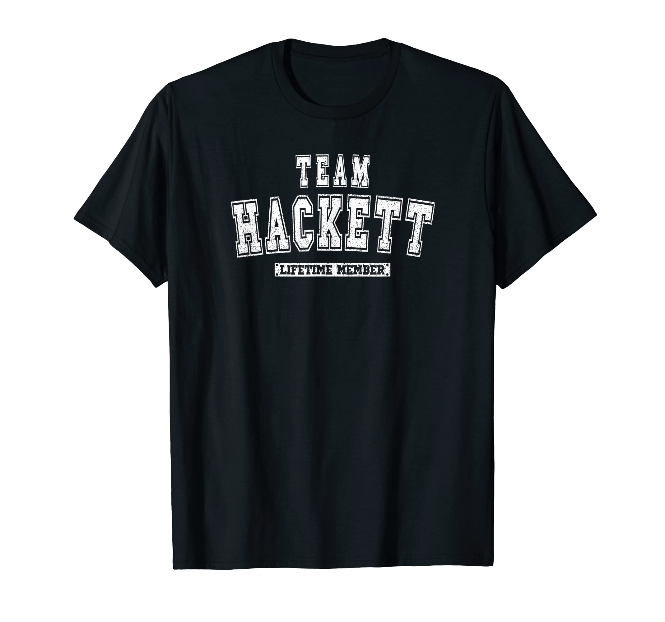 HACKETT Family ApparelTeam HACKETT Lifetime Member Family Last Name T-Shirt