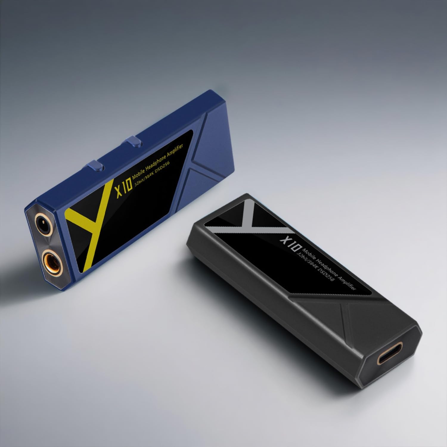 Surfans X10 Tragbarer Kopfhörerverstärker DAC Dongle,USB-C Hi-Res Audio Adapter mit ES9028Q2M + ES9603Q, 522mW Balanced Output, PCM 384kHz/32bit DSD256, 3.5mm & 4.4mm, für Android/iOS/PC/Mac