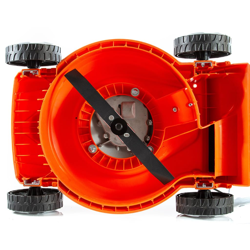 Cortacésped de explosión Demon | Motor de 4 tiempos OHV | 79,6 cc | 1,47 kW | Velocidad de rotación del motor 3600 rpm | sin tracción | con cesta de 40 litros