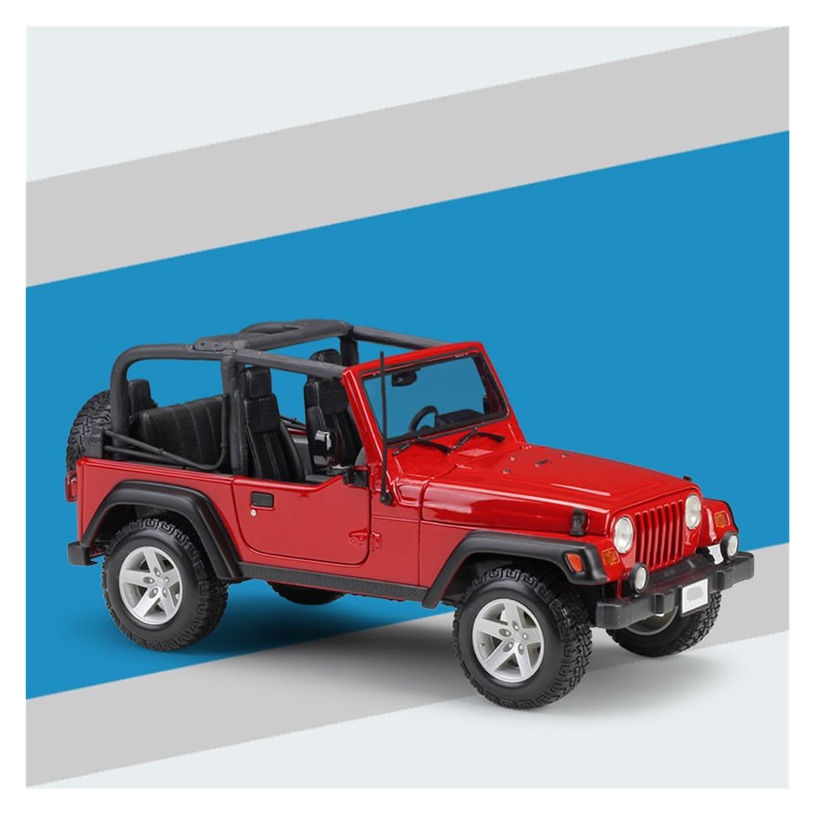 Btwodian Scale Model Car 1:18 For Wrangler For RUBICON Alloy Metal Diecasts Model Vehicles