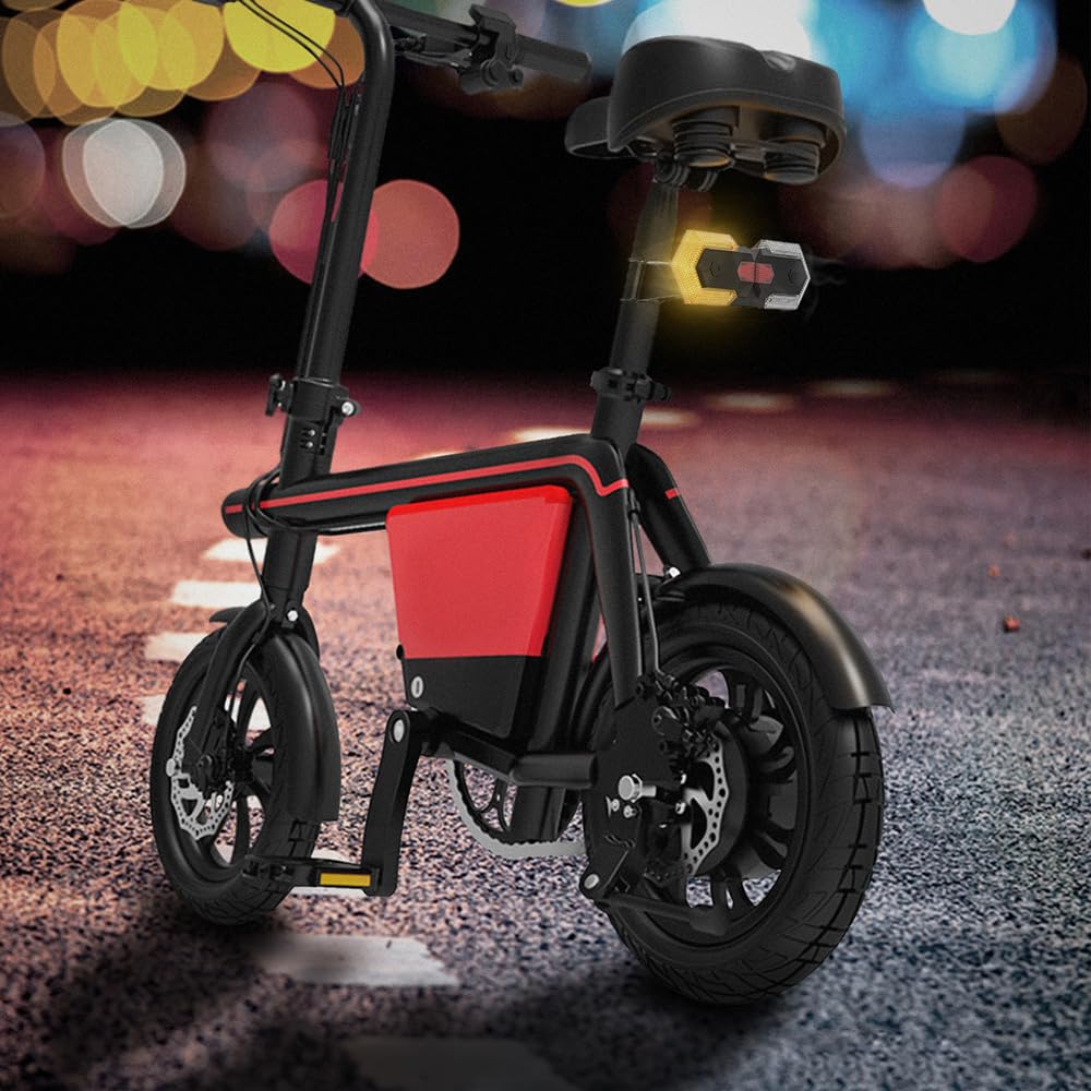 Dwie kombinacje lamp Split Turn Signal Rower Pojazd elektryczny Bezprzewodowy pilot zdalnego sterowania Tail Light Lampka ostrzegawcza ładowania baterii litowej