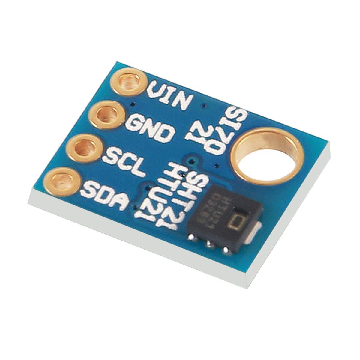 ACEIRMC 4 Stück Si7021 GY-21 SHT21 HTU21 Digitales Feuchtigkeits- und Temperatursensormodul ersetzt SHT11 SHT15