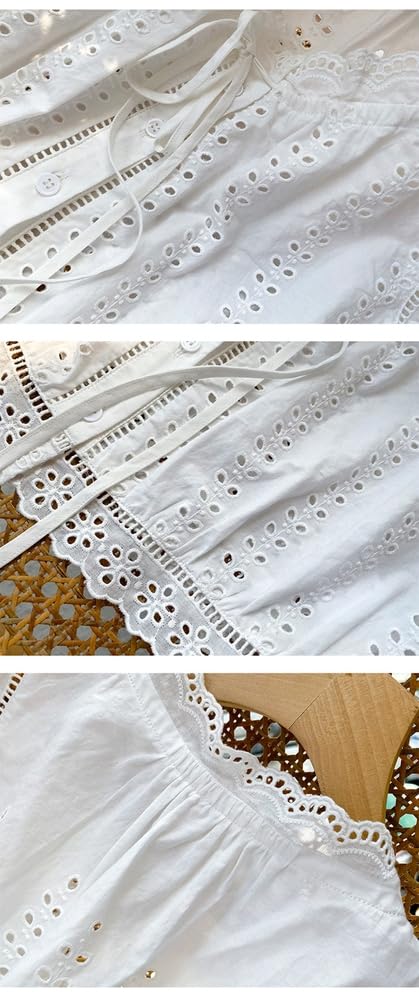 Damskie letnie koszulki bez rękawów Bawełniane koszule bez rękawów zapinane na guziki Casual Vest Top