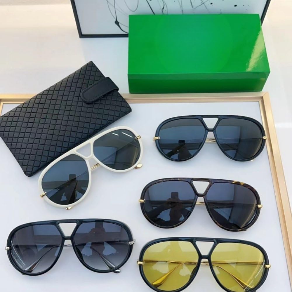 Fashion Trend Beach Mirror hombres y mujeres del mismo tamaño gafas de sol UV400
