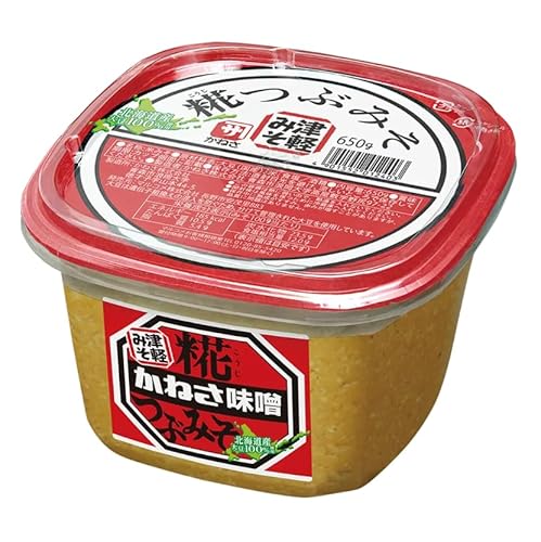 かねさ 糀 つぶみそ 650g×1個 津軽みそ 味噌 サタプラ サタデープラスのサムネイル
