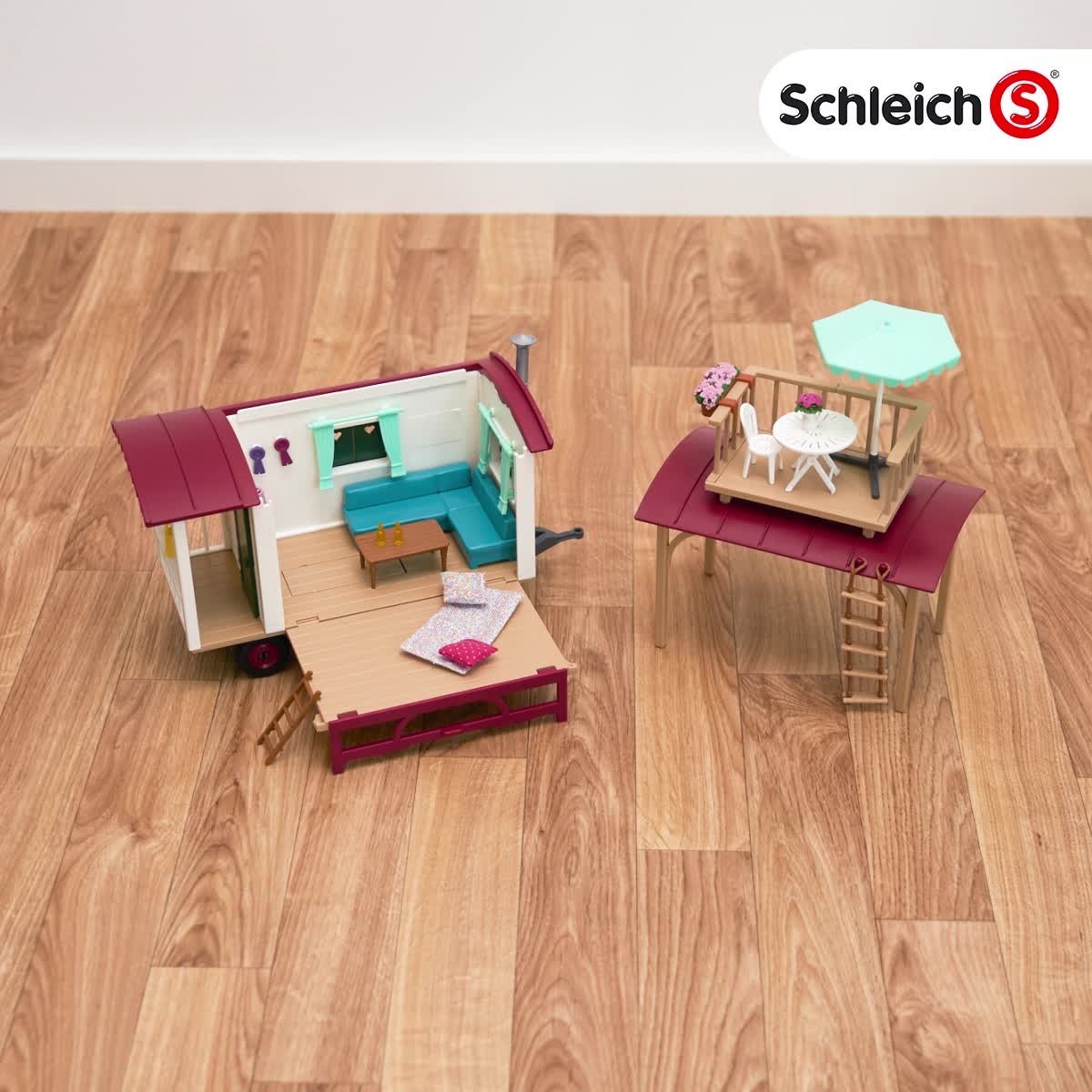 Schleich 42415 Caravan for Secret Club Meetings – Bild 8