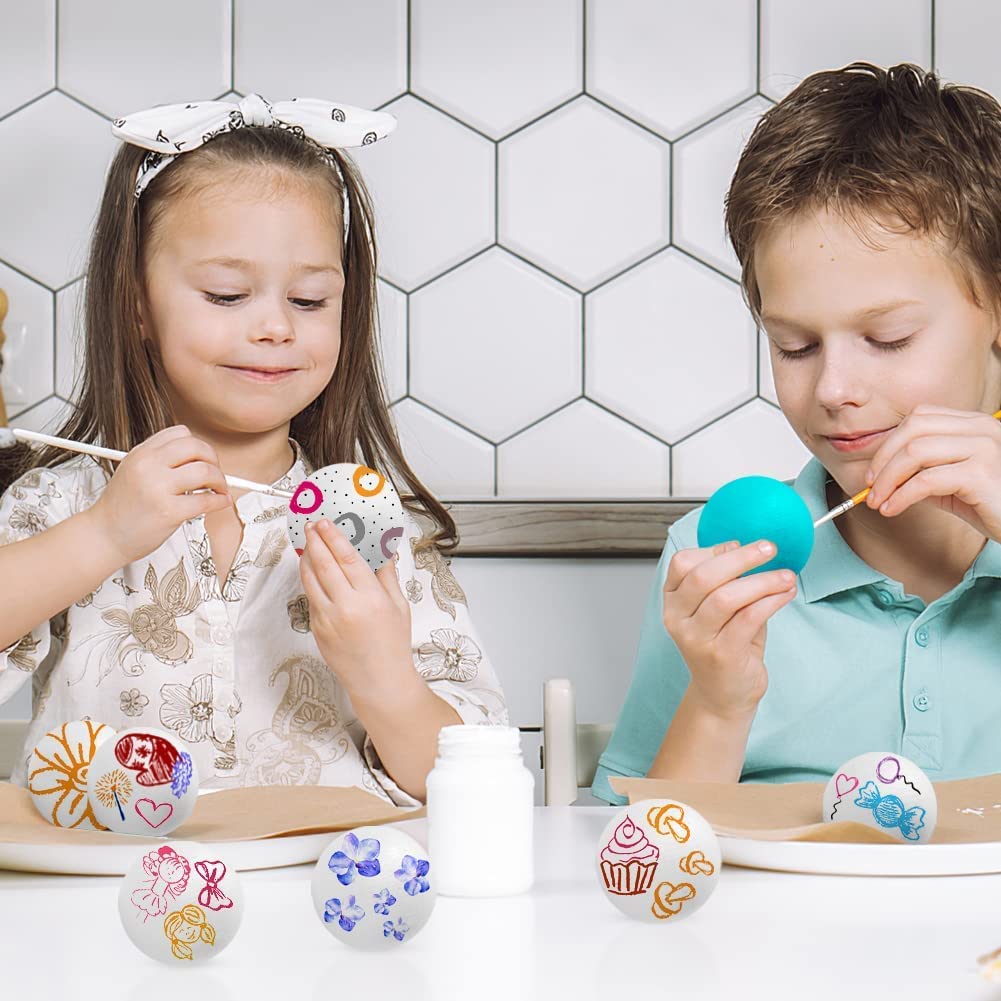 Lot De 50 Boules De Noël En Polystyrène - Figurine - Mini Boule En Mousse - Bricolage - Peinture - Bricolage