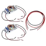 DAOKI 2Pack DC-DC Boost Converter Module 10-40V to 10-50V 10A 250W Adjustable Step Up Voltage Regulator CC CV Power Supply Module with 24AWG Cable