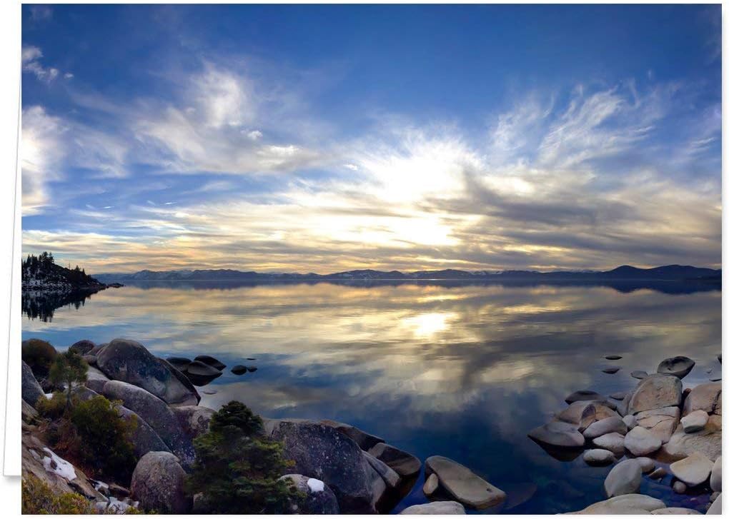 Breathtaking Landscape Note Card Pack / 36 Nature All Occasion Greeting Cards With White Envelopes Set / 6 Colorful Outdoor Scenery Designs / 3 1/2" x 4 7/8" All Occasion Sympathy Cards - Image 7