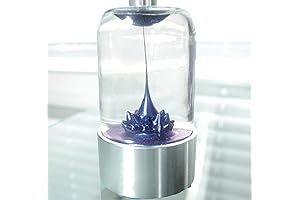 FerroFlow Spike Blue Colored Ferrofluid Interactive Sculpture