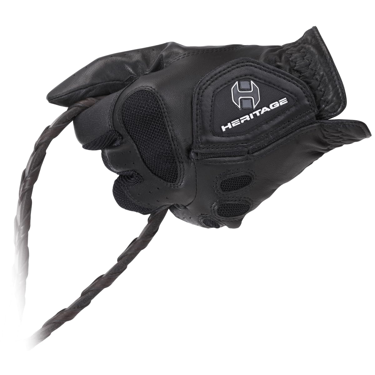 Heritage Performance Gloves, Cross Country Glove, Size 9, Black/Grey