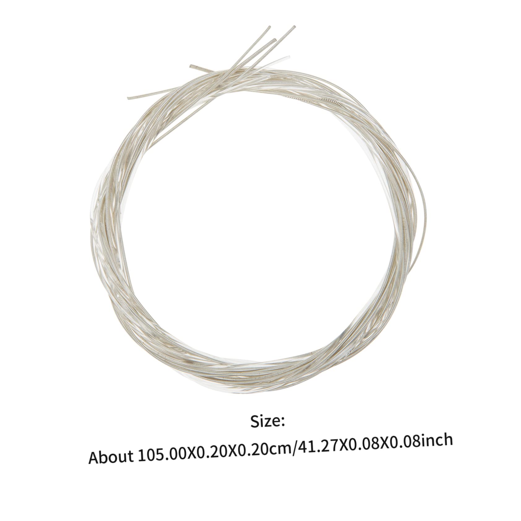 BESTonZON Professional Guitar String Set 12 Pcs Replacement Strings for Bass Guitar