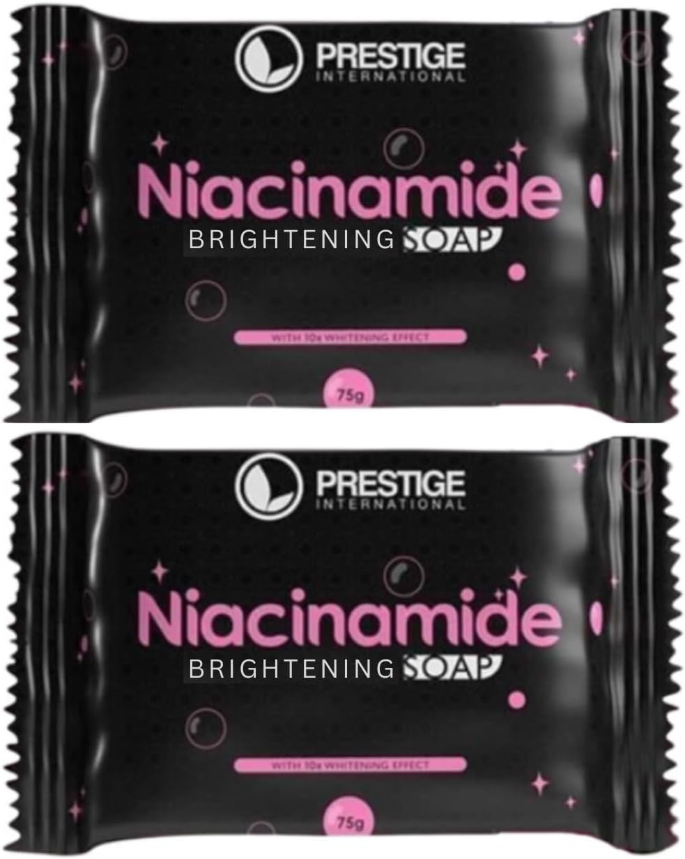 PRESTIGE International Niacinamide Soap (75g x 2) Pack of 2