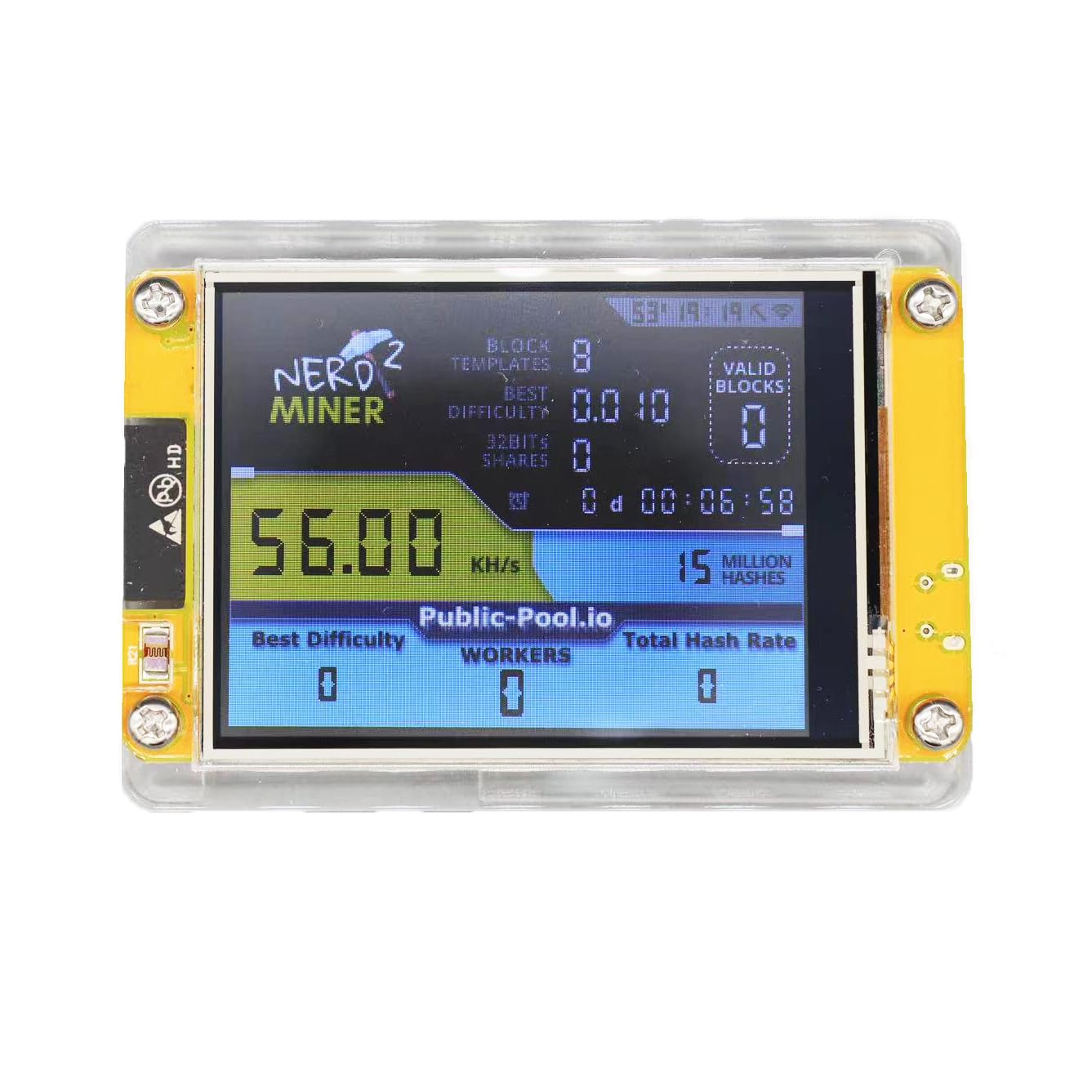 Bitcoin Solo Miner Nerdminer V2 2 8 Inches Smart Display | Desertcart  Seychelles