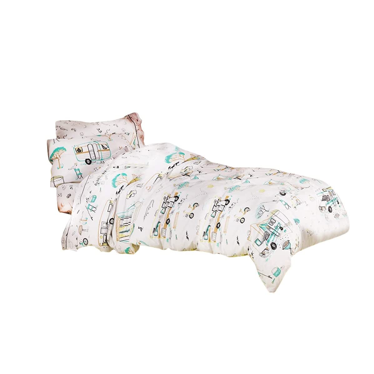 Linen House Kids Down By The River Double Duvet Cover Set Cotton