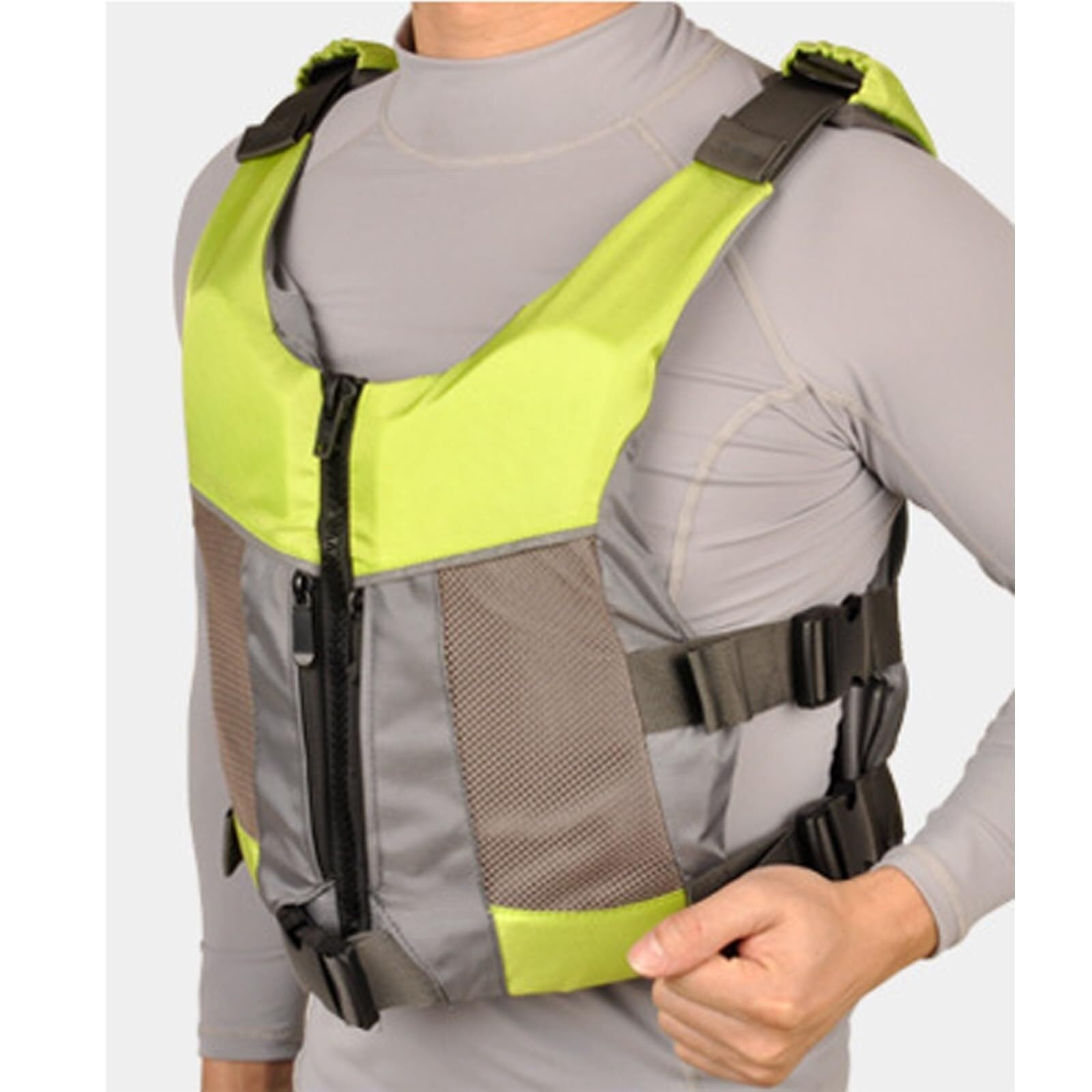 Surfjacke mit Wasserbeutel und Netztaschen