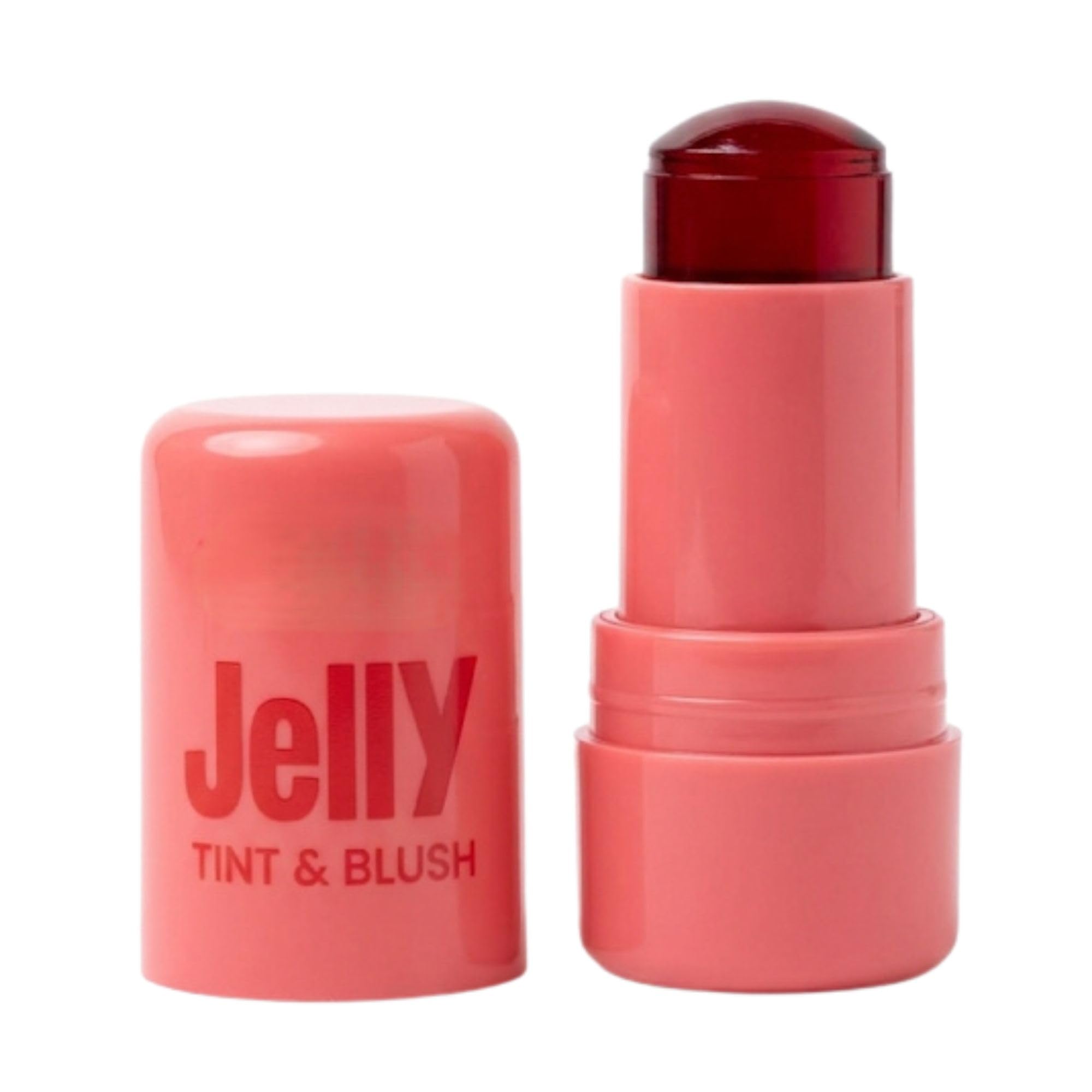 Jelly Tint & Blush Stick - Cooling Watercolor Lip and Cheek Stain, Sheer Buildable Hydrating Color, Long-Lasting Smudge-Proof Dewy Finish Makeup for Women (Berry Flush)-image-34