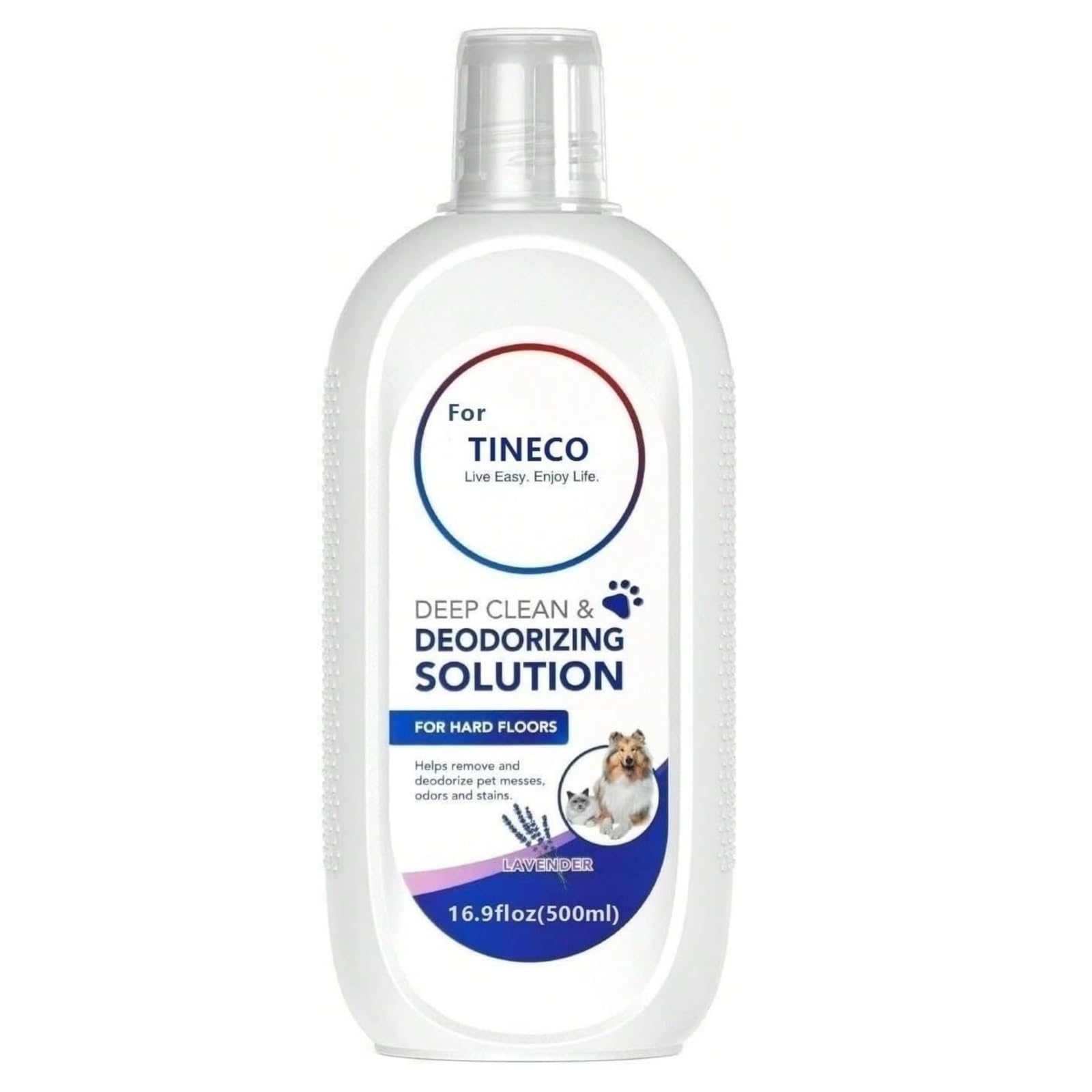 Soluzione detergente for pavimenti al profumo di lavanda da 500 ml. Compatibile con Tineco, iFloor 2/3 Breeze/FLOOR ONE S3/S5/S5 Pro 2/S6/S7 Pro