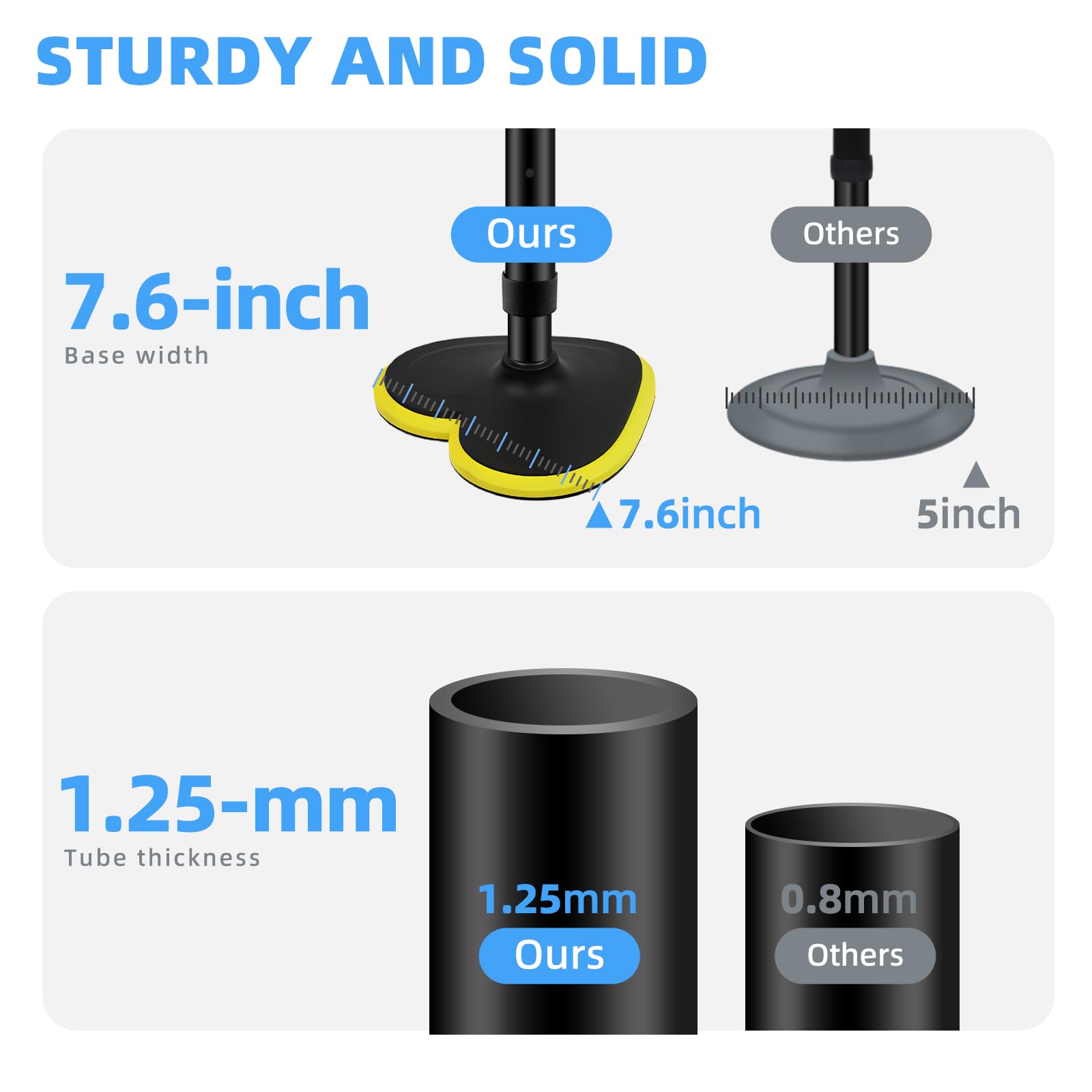 Standing Aid for Seniors - Adjustable Height -3